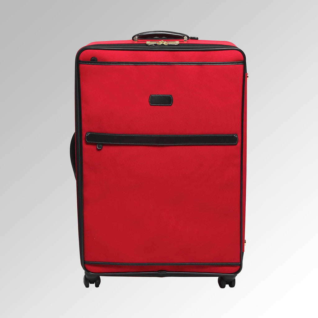 Travel - Red/Black Wheeled Luggage