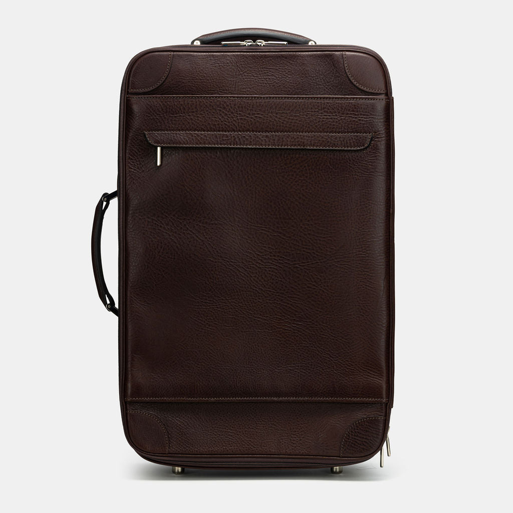 DRESSAGE LEATHER WHEELED CARRY ON SUITER