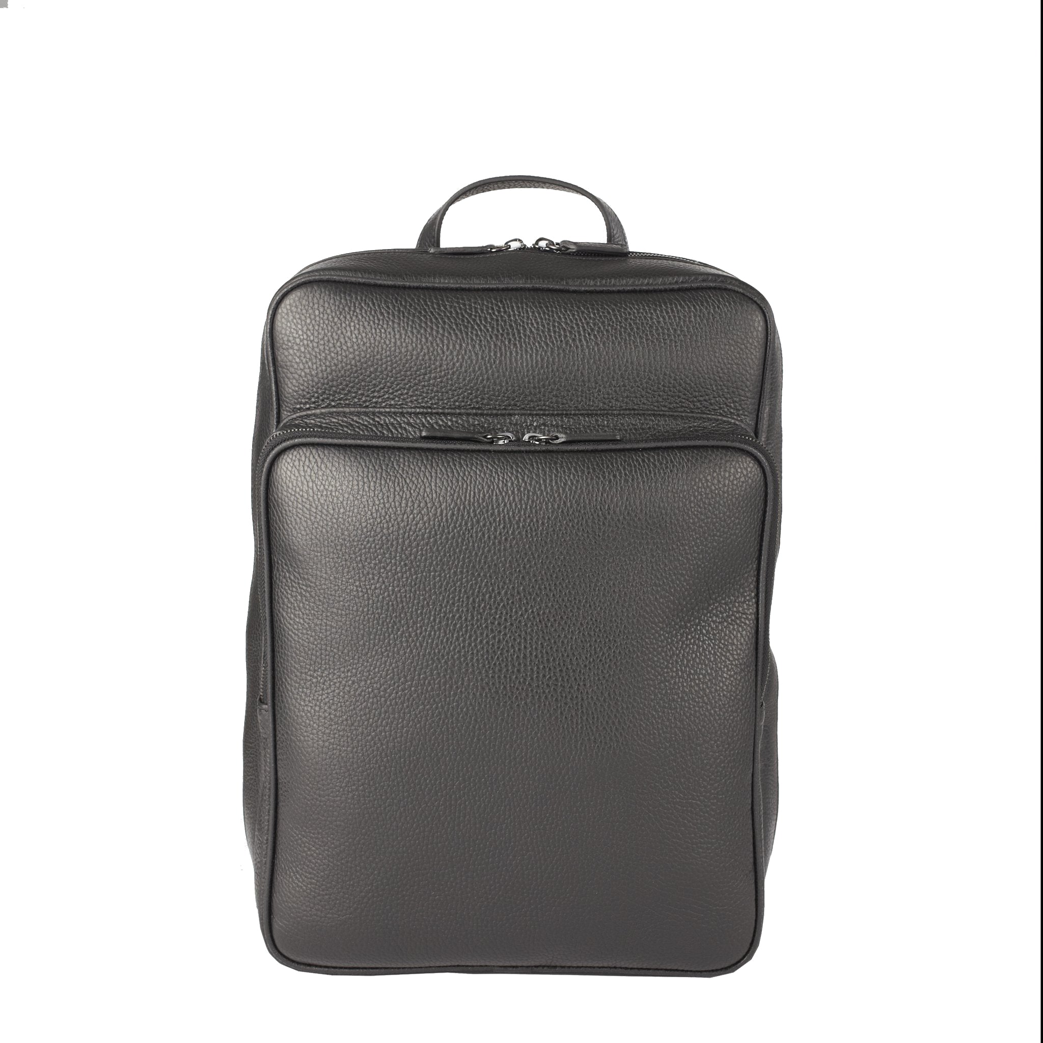 classic leather backpack black CLASSIC LEATHER BACKPACK Black