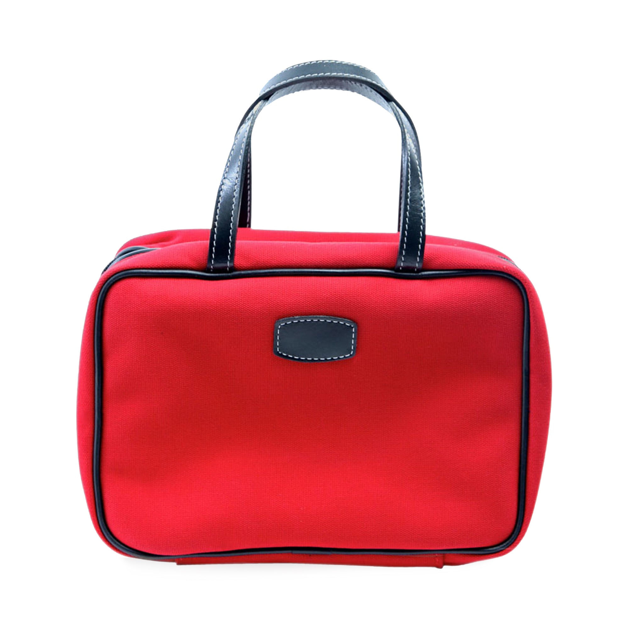 CANVAS AND LEATHER TRAVEL KIT