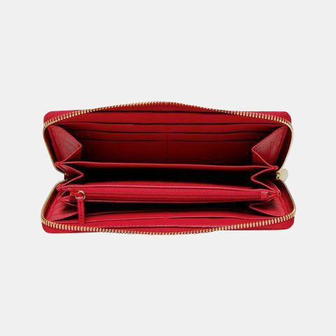 LUXE LEATHER ZIP AROUND WALLET - T. Anthony