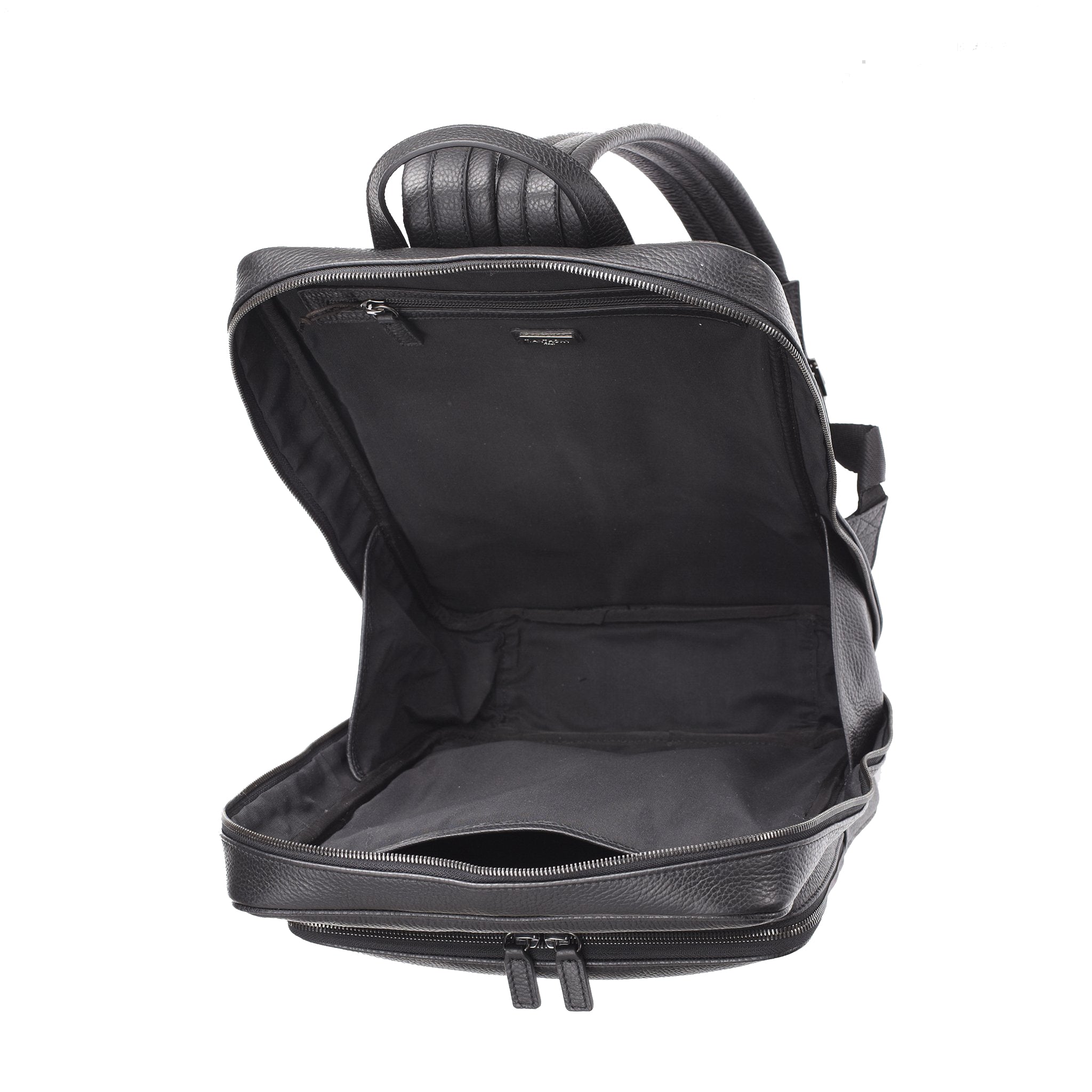 classic leather backpack black CLASSIC LEATHER BACKPACK Black