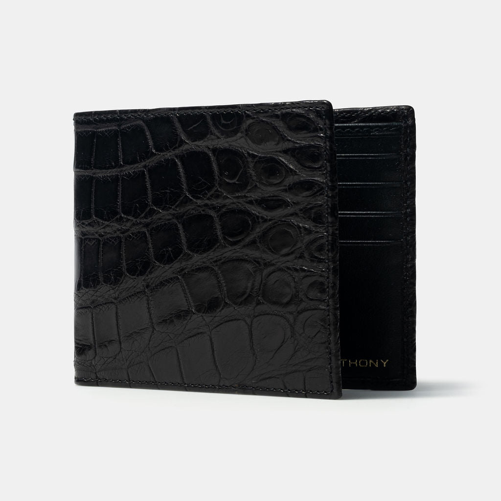  TEBUTI Wallet New Crocodile Leather Men's Small Wallet