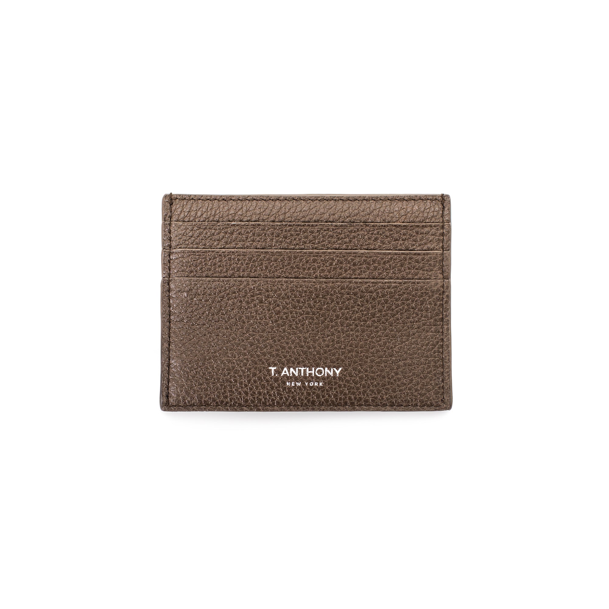 OSTRICH SLIM CREDIT CARD CASE - T. Anthony