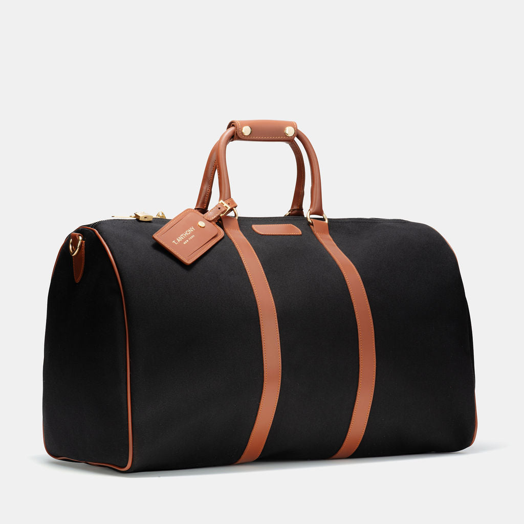 Genuine Leather Travelers Overnight Weekender Men's Duffle Bag — MaheTri